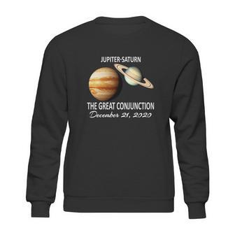 Jupiter Saturn The Great Conjunction December 21 2020 Sweatshirt | Favorety