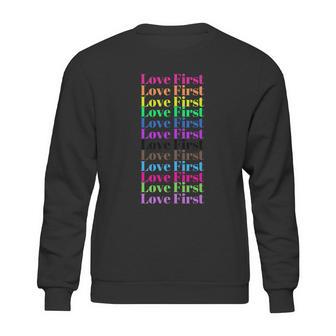 Kamala Harris Lgbtq Gay Pride Week Born To Be Gay Love Gift Sweatshirt | Favorety CA