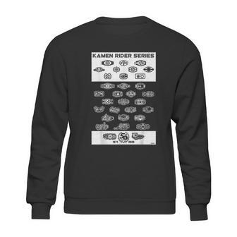 Kamen Rider Series 50Th Anniversary Sweatshirt | Favorety