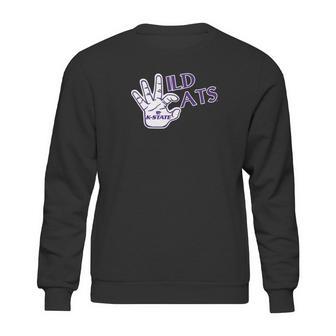 Kansas State Wildcats Foam Hand Apparel Sweatshirt | Favorety UK