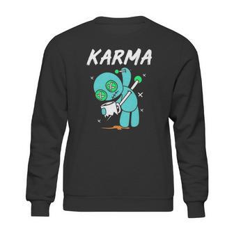 Karma Cute Anime Kawaii Pastel Goth Emo Punk Voodoo Doll Sweatshirt | Favorety AU