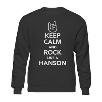 Keep Calm And Rock Like A Hanson Oktoberfest Sweatshirt | Favorety UK