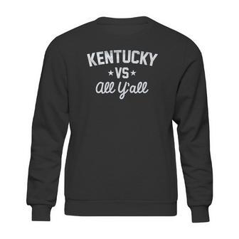 Kentucky Versus All Yall Collegiate Sweatshirt | Favorety