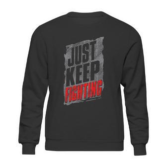 Kevin Owens Just Keep Fighting Authentic Sweatshirt | Favorety AU