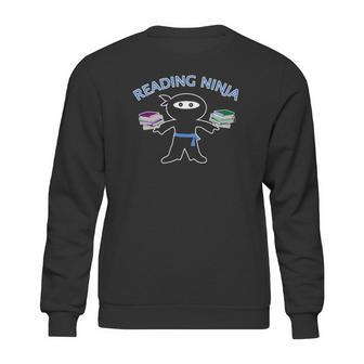 Kids Reading Ninjaby Scarebaby Blue Sweatshirt | Favorety CA