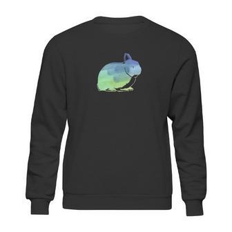 Kids Watercolor Netherland Dwarf Rabbits Sweatshirt | Favorety CA