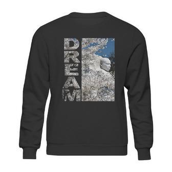 King Memorial And Cherry Blossoms Washington Dc Sweatshirt | Favorety