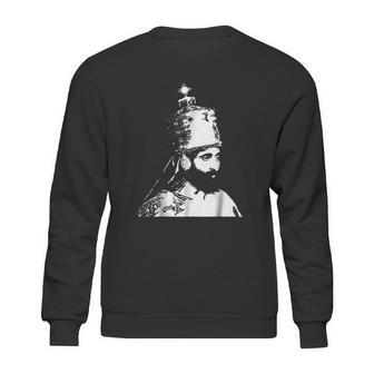 The King Stands Haile Selassie Crown Sweatshirt | Favorety CA