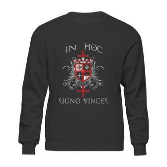 Knights Templar In Hoc Signo Vinces Sweatshirt | Favorety CA