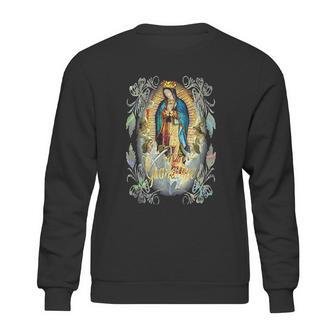 Our Lady Of Guadalupe Catholic Mexican Sweatshirt | Favorety