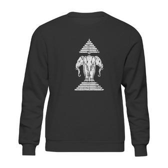 Laos 3 Headed Elephant Erawan Airavata Sweatshirt | Favorety AU