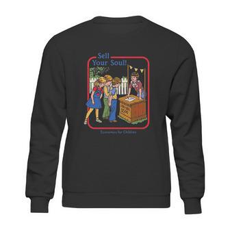 Lazy Tribe Sell Your Soul Fashionable For Teenagers Sweatshirt | Favorety AU