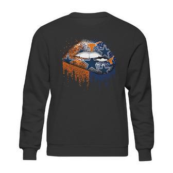 Lip Texas Longhorns And Dallas Cowboys Shirt Mf Sweatshirt | Favorety DE