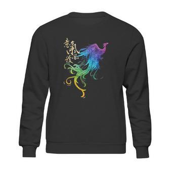 Live Action Phoenix Watercolor Sweatshirt | Favorety