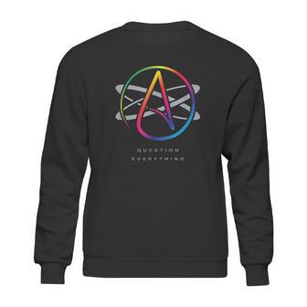 Logo Atom Symbol Question Everything Sweatshirt | Favorety CA