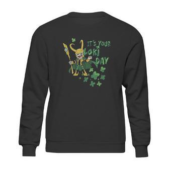 It Is Your Loki Day Shamrocks St Patricks Day Sweatshirt | Favorety UK