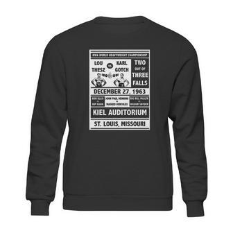 Lou Thesz Vs Karl Gotch Poster Sweatshirt | Favorety