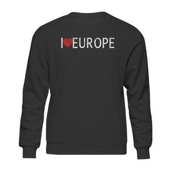 I Love Europe Sweatshirt | Favorety DE