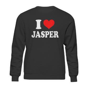 I Love Jasper Sweatshirt | Favorety DE