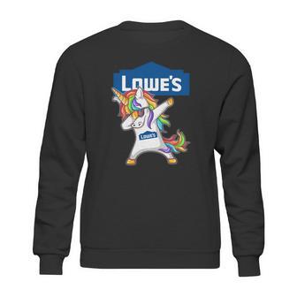 Lowes Unicorn Dabbing Sweatshirt | Favorety AU