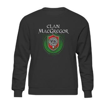 Macgregor Surname Scottish Clan Tartan Crest Badge Sweatshirt | Favorety AU