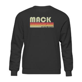 Mack Surname Funny Retro Vintage 80S 90S Birthday Reunion Sweatshirt | Favorety UK