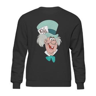 Mad Hatter Big Face Sweatshirt | Favorety