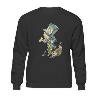 Mad Hatter Vintage Illustration Sweatshirt | Favorety