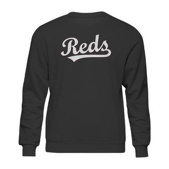 Majestic Cincinnati Reds Wicking Licensed Youth & Adult Authentic Sweatshirt | Favorety