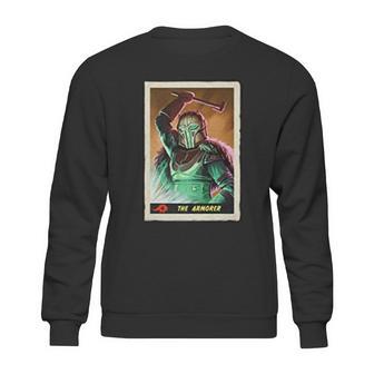 The Mandalorian The Armorer Trading Card Sweatshirt | Favorety UK