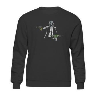 The Mandalorian And Baby Yoda Sweatshirt | Favorety UK