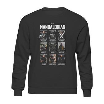 The Mandalorian Character Grid Sweatshirt | Favorety CA