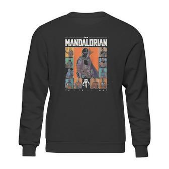 The Mandalorian Character Grid Sweatshirt | Favorety UK