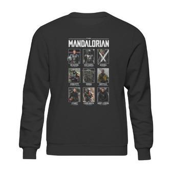 The Mandalorian Character Grid Sweatshirt | Favorety