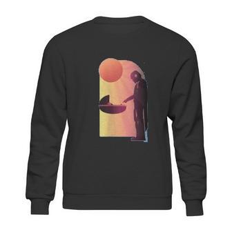 The Mandalorian The Child Discovery Silhouette Sweatshirt | Favorety