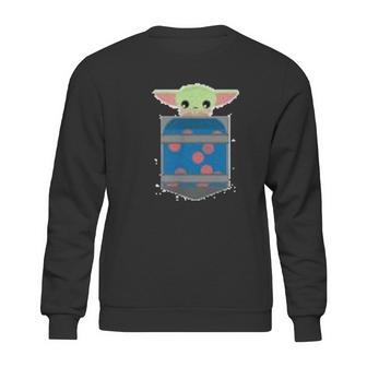 The Mandalorian The Child In Egg Container Sweatshirt | Favorety