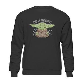 The Mandalorian The Child Feelin The Force Sweatshirt | Favorety CA