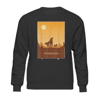 The Mandalorian And The Child Poster Sweatshirt | Favorety DE