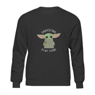 The Mandalorian The Child Snacking Is My Thing Sweatshirt | Favorety CA