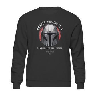 The Mandalorian A Complicated Profession Portrait Sweatshirt | Favorety UK