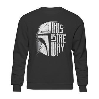 The Mandalorian This Is The Way Basic Gift Sweatshirt | Favorety