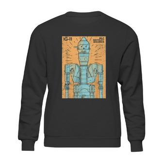 The Mandalorian Ig 11 Self Destruct Sequence Sweatshirt | Favorety UK