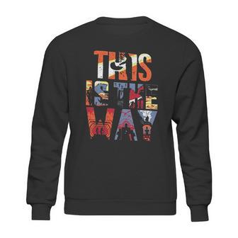 The Mandalorian The Magnificent Art Sweatshirt | Favorety