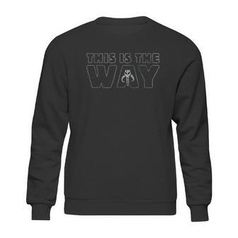 The Mandalorian This Is The Way Mythosaur Sweatshirt | Favorety AU