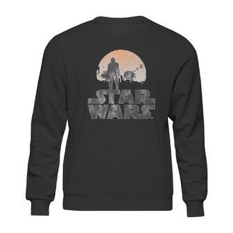 The Mandalorian Sleeping Child Silhouette Sweatshirt | Favorety UK