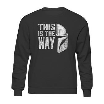 This Is The Way Mandalorian Sweatshirt | Favorety