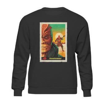 The Mandalorian Trandoshans Trading Card Sweatshirt | Favorety AU