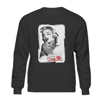 Marilyn Monroe Tattooed Sweatshirt | Favorety CA