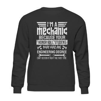 Mechanic Fun Gift For Car Mechanics And Diy Handyman Sweatshirt | Favorety CA