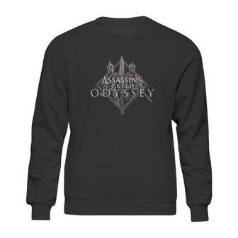 Mens Assassins Creed Odyssey Character Spear Sweatshirt | Favorety